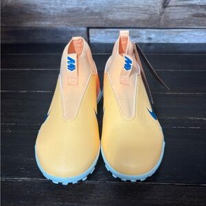 Nike Kids' Jr. Mercurial Superfly 10 Academy Kylian Mbappé soccer turf shoes 3.5